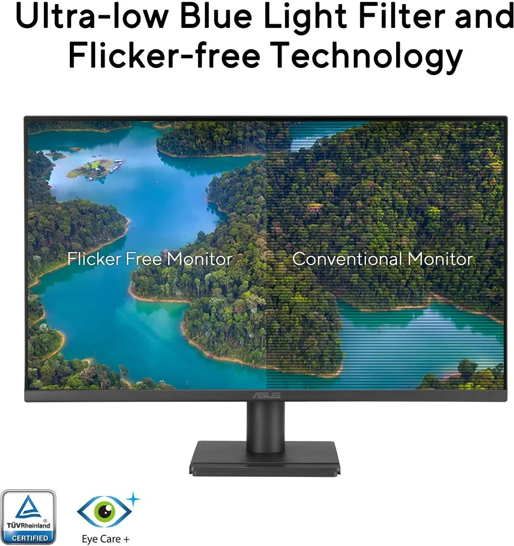 Монітор Asus 27" VA279HG (90LM04J1-B02371) IPS Black 120Hz - мініатюра 10