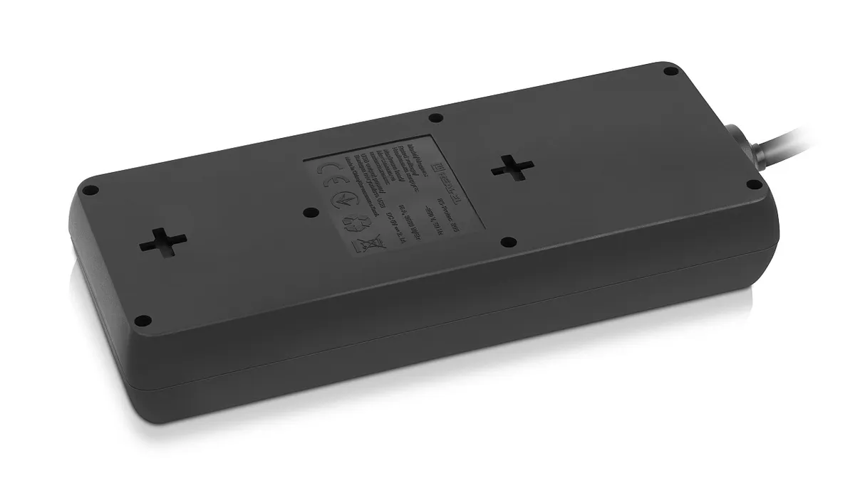 Фільтр живлення REAL-EL RS-Protect 805 3м Black (EL122300043) - мініатюра 8