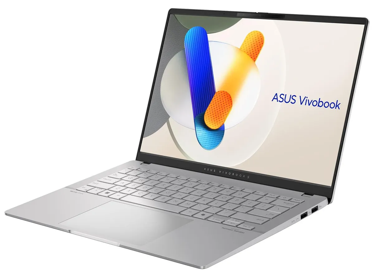 Ноутбук Asus Vivobook S 14 OLED M5406KA-QD080 (90NB15W1-M006C0) Cool Silver - мініатюра 4