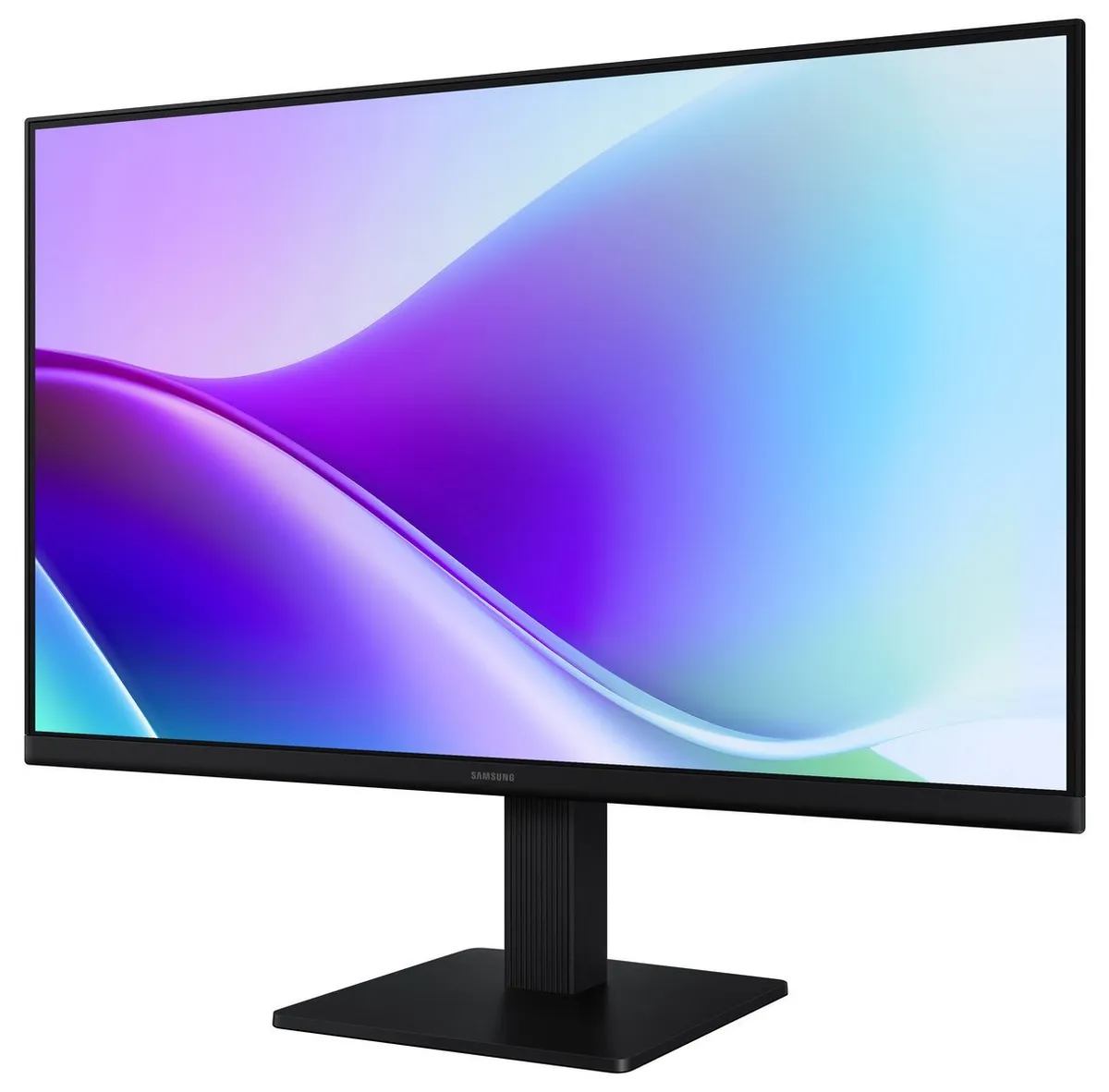 Монiтор Samsung 24" Essential S3 LS24F320 (LS24F320GAIXCI) IPS Black 120Hz - мініатюра 2