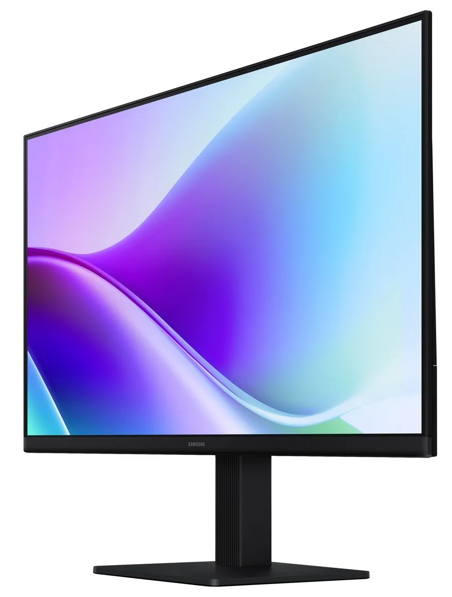 Монiтор Samsung 24" Essential S3 LS24F320 (LS24F320GAIXCI) IPS Black 120Hz - мініатюра 3