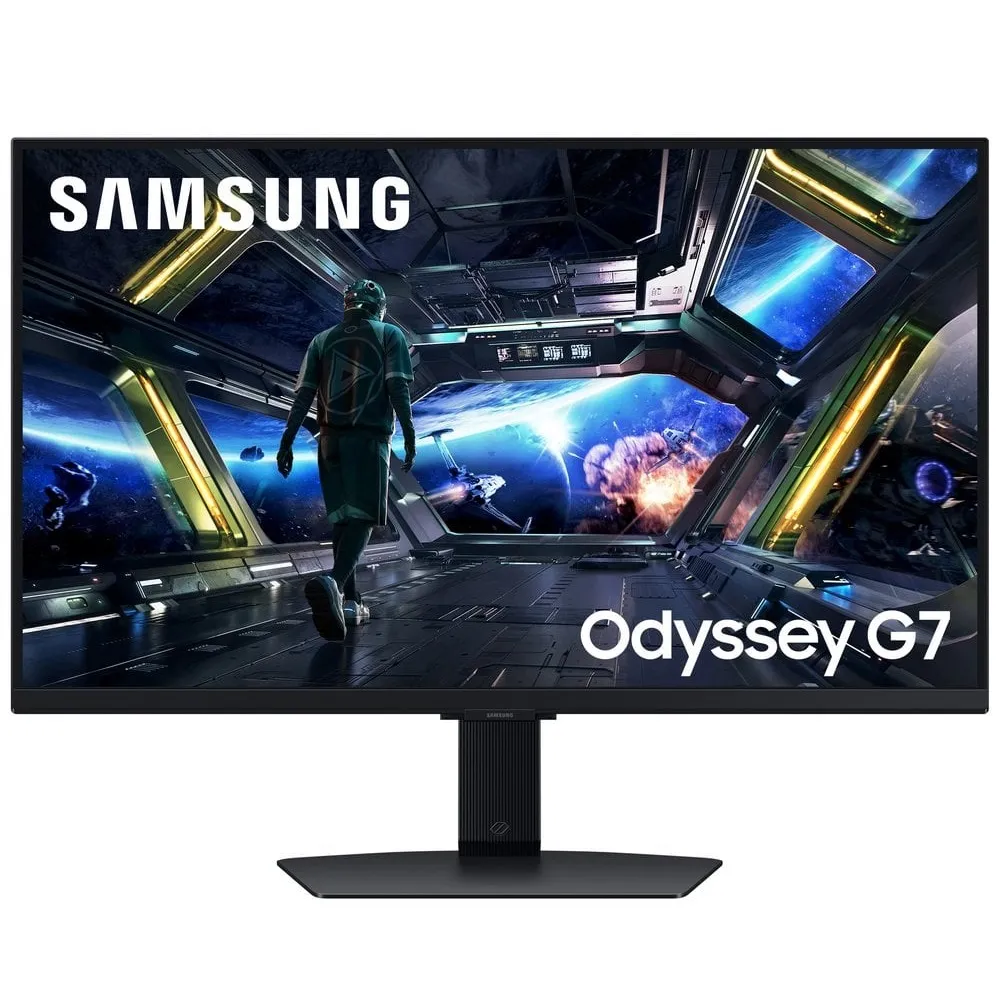 Монiтор Samsung 27" Odyssey G7 G70D (LS27DG700EIXUA) IPS Black 144Hz - зображення 1