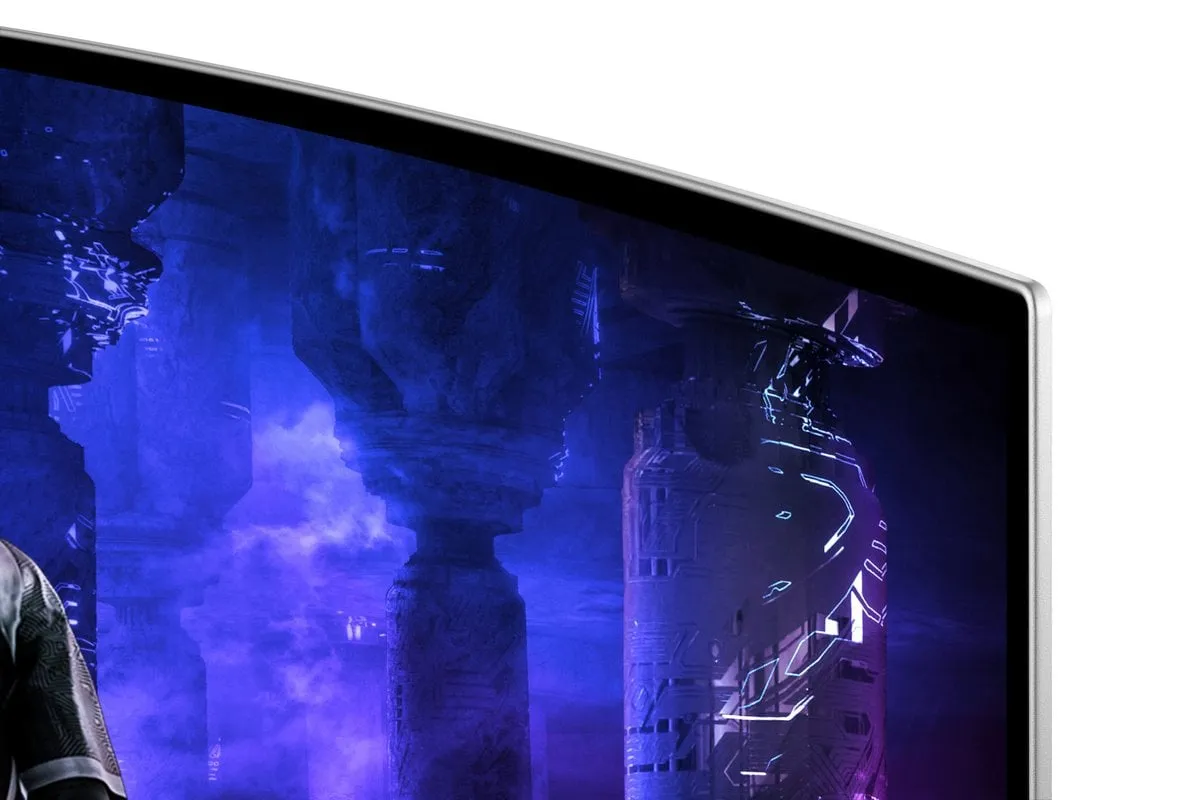 Монітор Samsung 49" Odyssey OLED G9 (LS49DG952SIXUA) Black/White Curved 240Hz - мініатюра 5