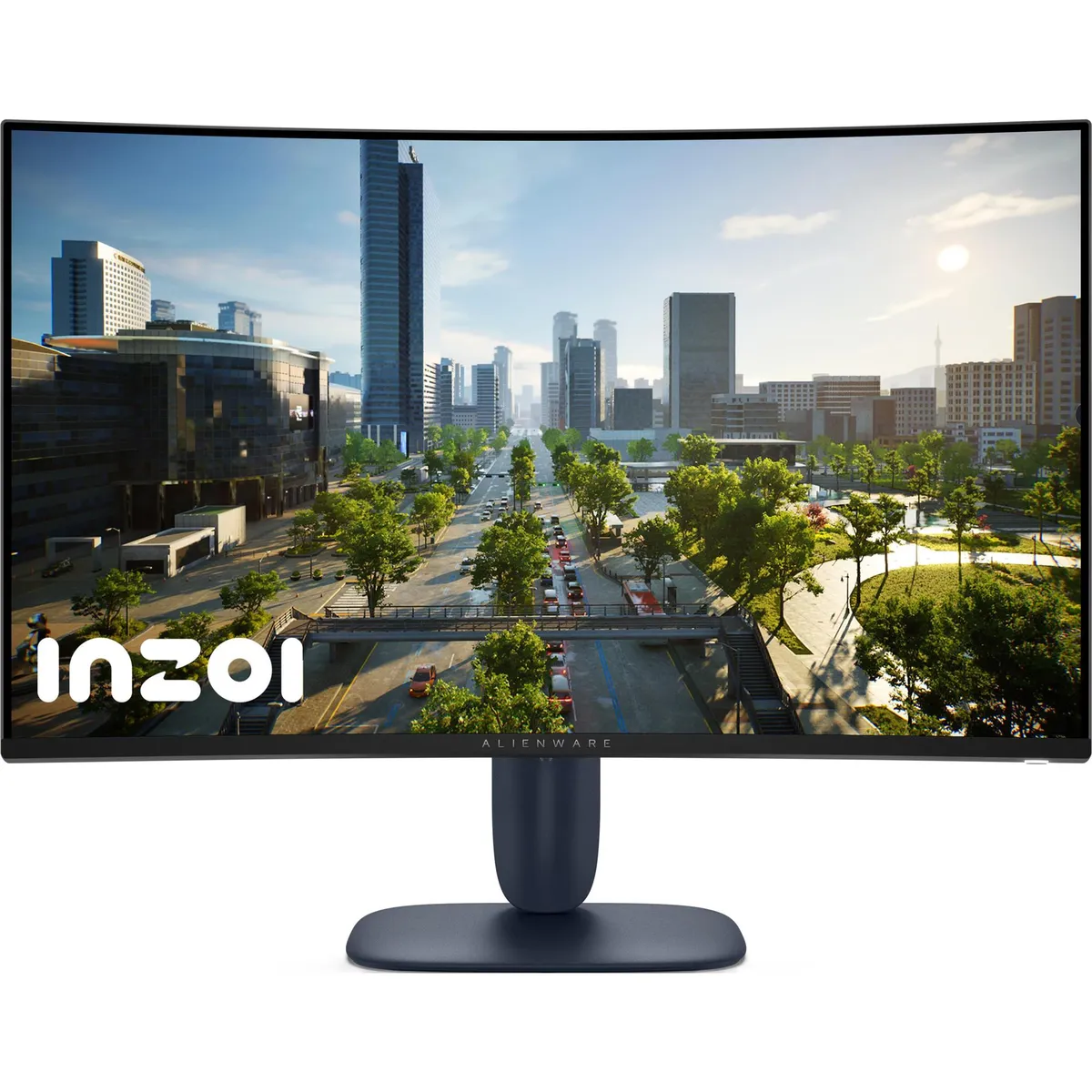 Монiтор Dell 31.5" AW3225DM (210-BQWN) VA Black Curved 180Hz - зображення 1