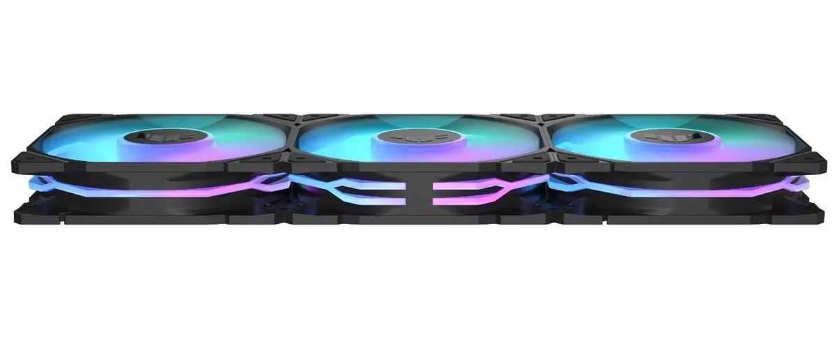 Вентилятор Asus TUF Gaming TR120 ARGB Triple Pack Black (90DA0090-B09020) - мініатюра 12