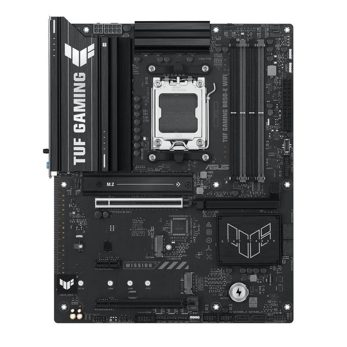 Материнська плата Asus TUF Gaming B850-E WiFi Socket AM5 - мініатюра 2