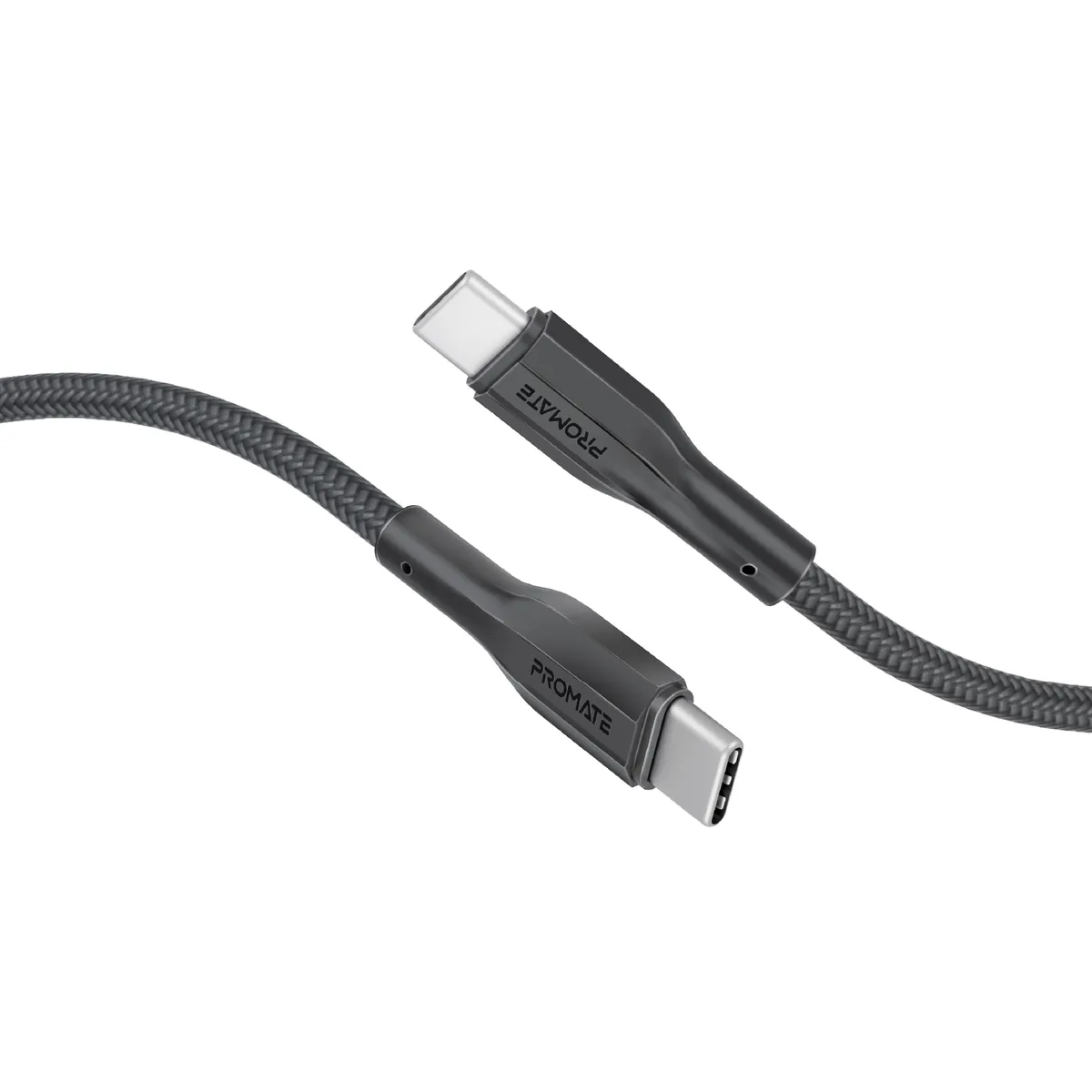 Кабель Promate xCord-CC200 USB Type-C - USB Type-C (M/M), 2 м, Black (xcord-cc200.black) - зображення 1