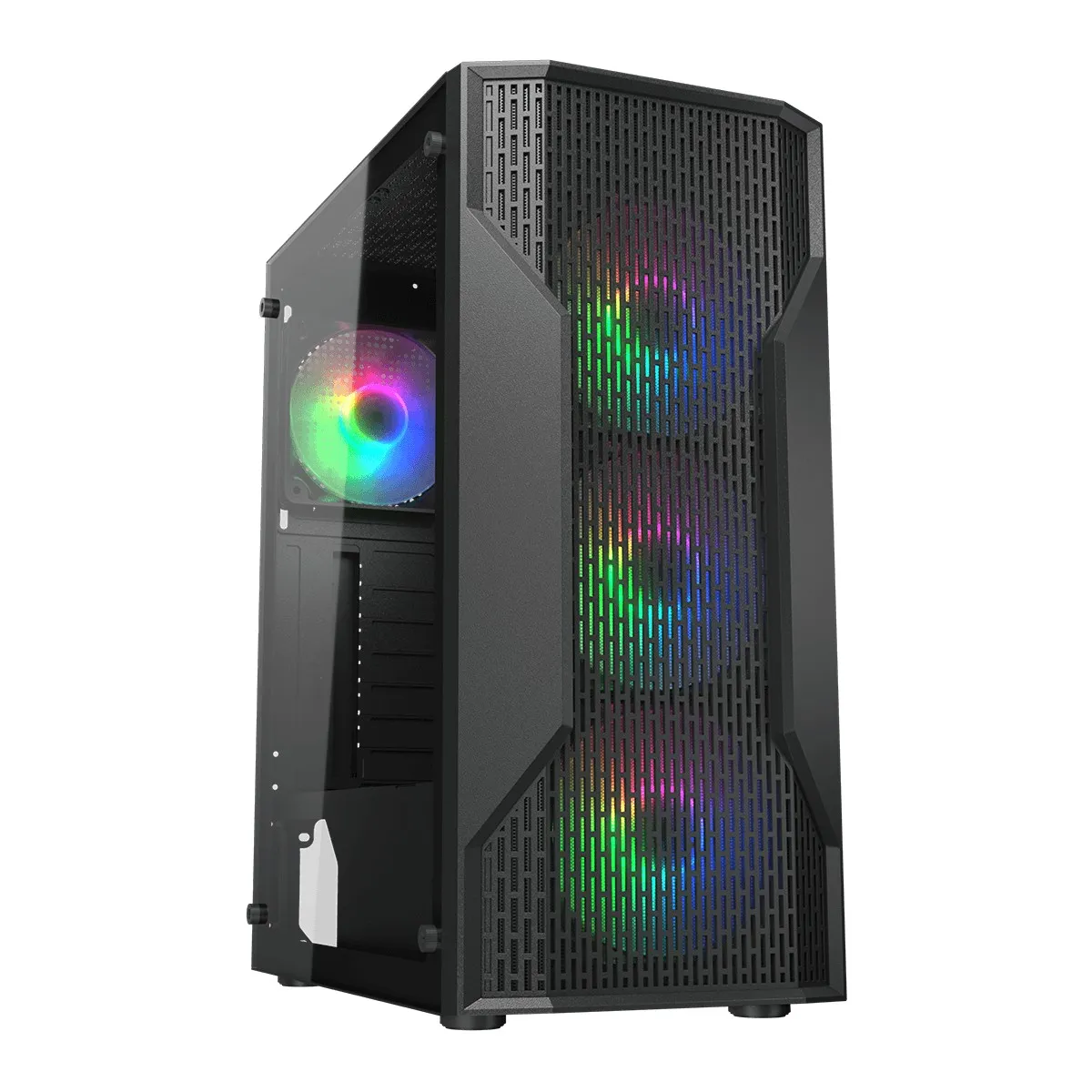Корпус Cougar MX110 RGB Black без БЖ - зображення 1