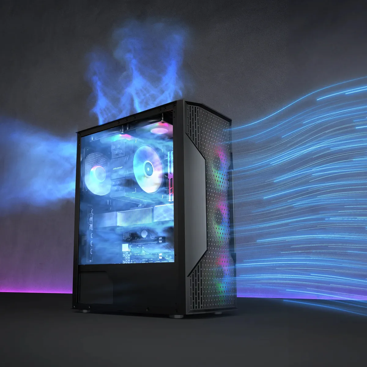Корпус Cougar MX110 RGB Black без БЖ - мініатюра 15