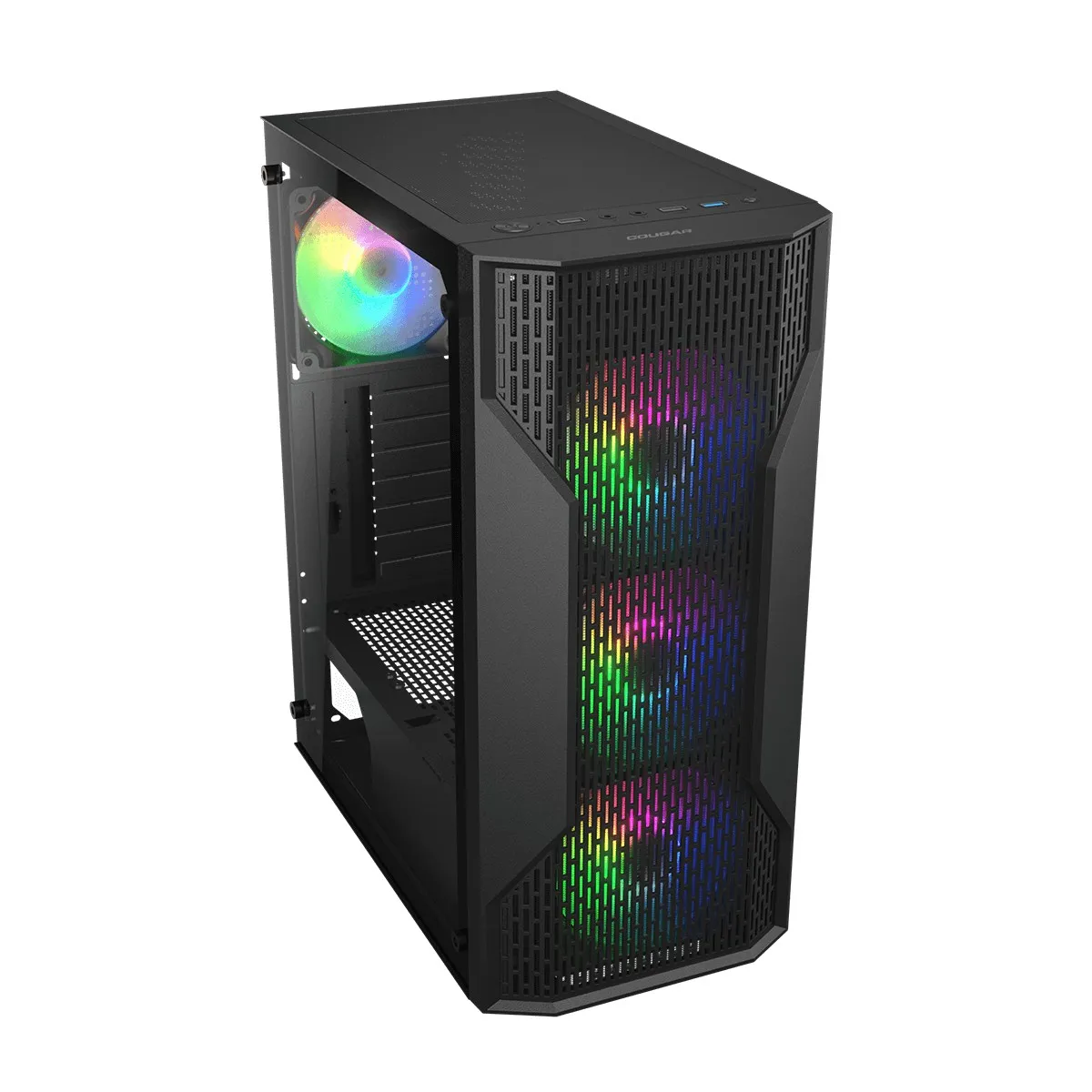 Корпус Cougar MX110 RGB Black без БЖ - мініатюра 3