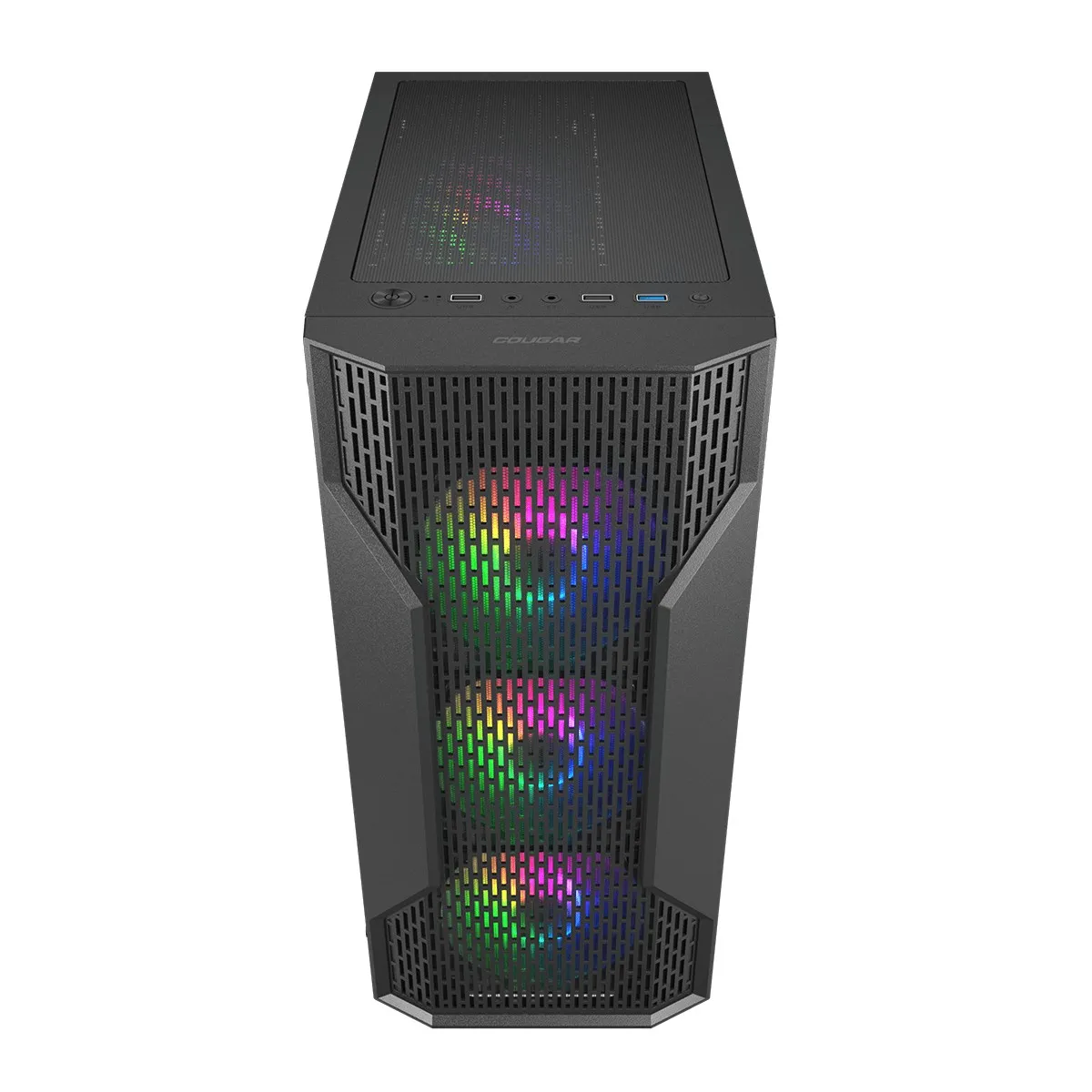 Корпус Cougar MX110 RGB Black без БЖ - мініатюра 4