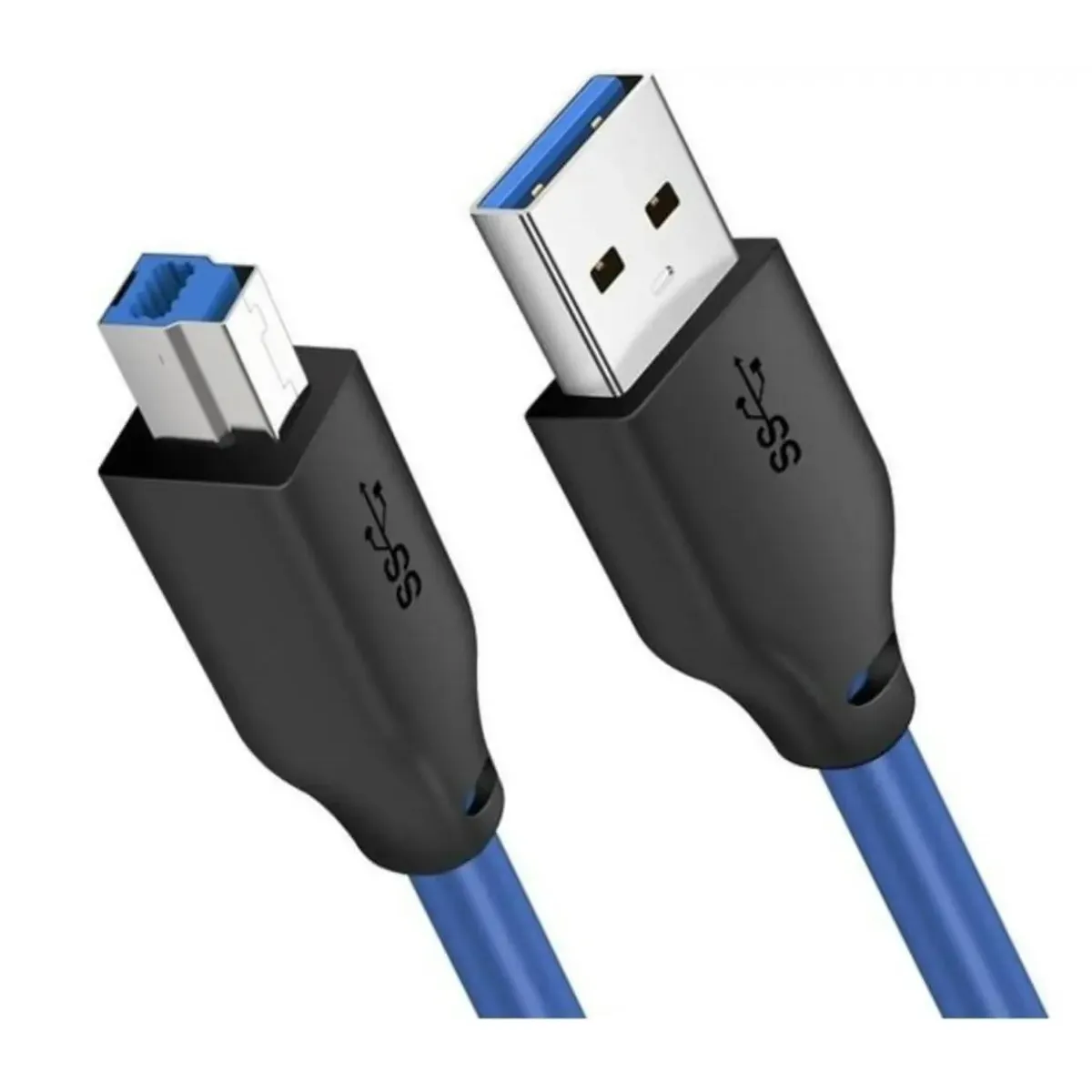 Кабель для принтера Cabletime USB - USB Type-B (M/M), 2 м, Black (CA12L) - зображення 1
