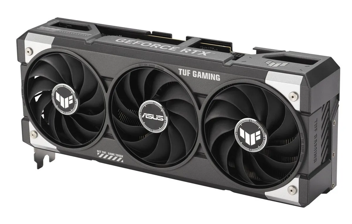 Відеокарта GF RTX 5060 Ti 16GB GDDR7 TUF Gaming OC Asus (TUF-RTX5060TI-O16G-GAMING) - мініатюра 4