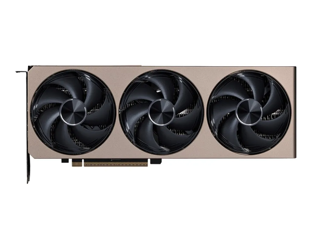 Відеокарта GF RTX 5070 Ti 16GB GDDR7 Inspire 3X OC MSI (GeForce RTX 5070 Ti 16G INSPIRE 3X OC) - мініатюра 2