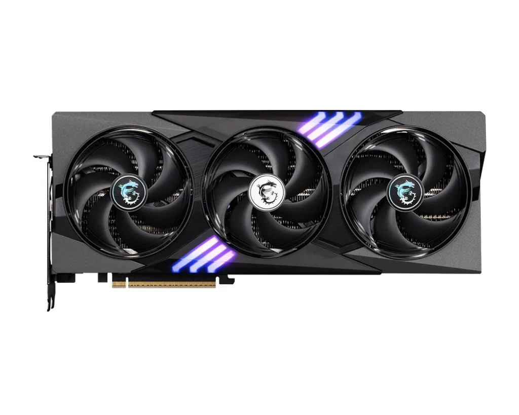 Відеокарта GF RTX 5070 Ti 16GB GDDR7 Gaming Trio OC MSI (GeForce RTX 5070 Ti 16G GAMING TRIO OC) - мініатюра 2