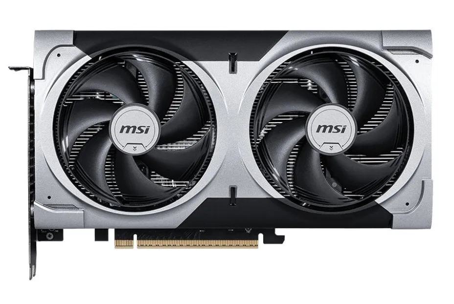 Відеокарта GF RTX 5060 Ti 16GB GDDR7 Ventus 2X OC Plus MSI (GeForce RTX 5060 Ti 16G VENTUS 2X OC PLUS) - мініатюра 2