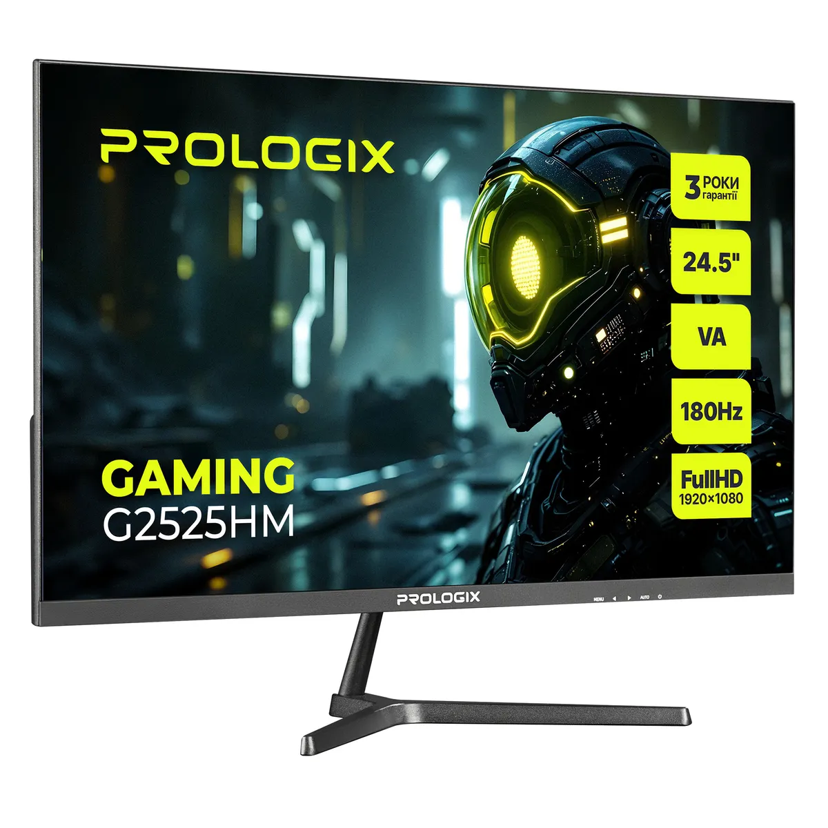 Монітор Prologix Gaming 24.5" G2525HM VA Black 180Hz - мініатюра 2