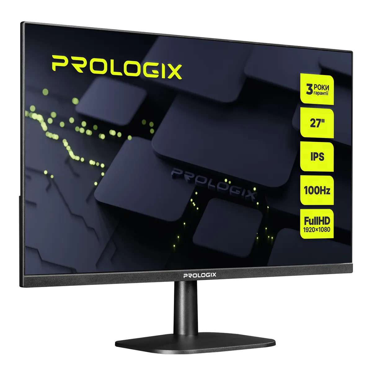 Монітор Prologix 27" P2725HF IPS Black 100Hz - мініатюра 2