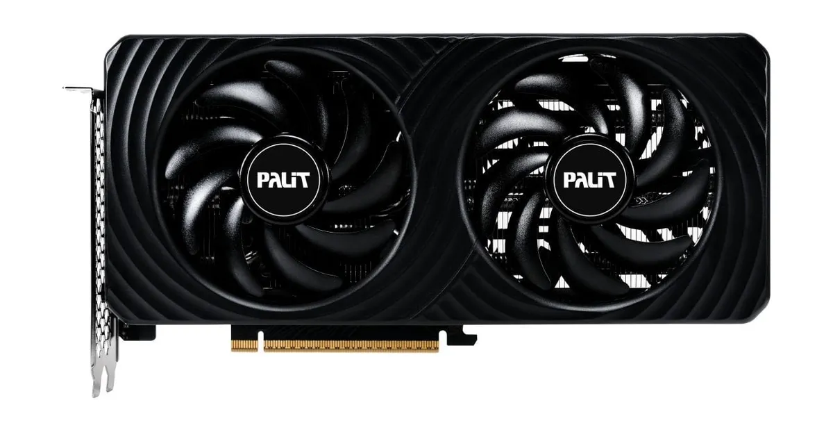 Відеокарта GF RTX 5060 Ti  8GB GDDR7 Dual OC Palit (NE7506TT19P1-GB2062D) - мініатюра 2