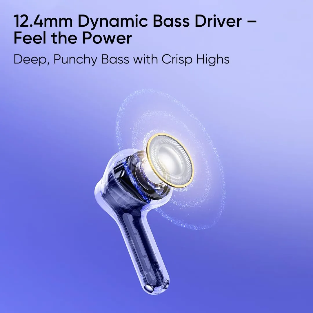 Bluetooth-гарнітура Realme Buds T200 Lite Aurora Purple_EU - мініатюра 3