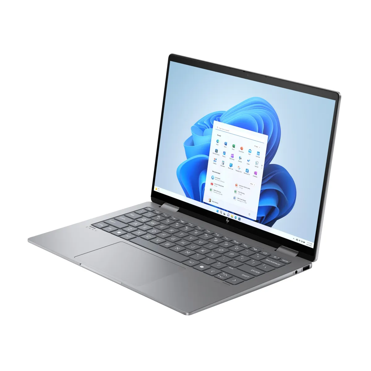 Ноутбук HP Envy x360 14-fc0026ua (B9PC8EA) Silver - мініатюра 3
