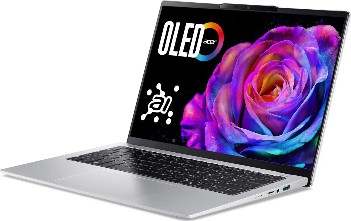 Ноутбук Acer Swift Go 14 SFG14-74 (NX.JCWEU.005) Silver - мініатюра 4