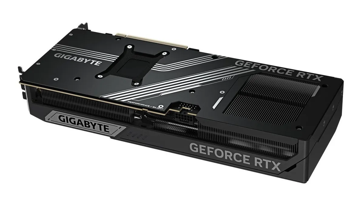 Відеокарта GF RTX 5070 Ti 16GB GDDR7 Windforce Gigabyte (GV-N507TWF3-16GD) - мініатюра 9