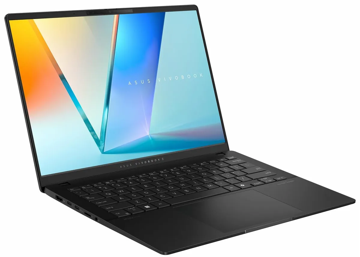 Ноутбук Asus Vivobook S 14 OLED M5406KA-QD072 (90NB15W3-M006B0) Neutral Black - мініатюра 3