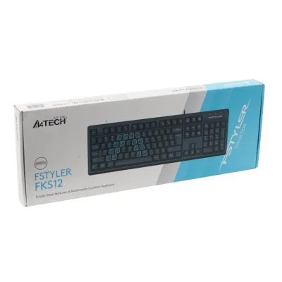 Клавіатура A4Tech Fstyler FKS12 (Black), USB, колір чорний - мініатюра 7