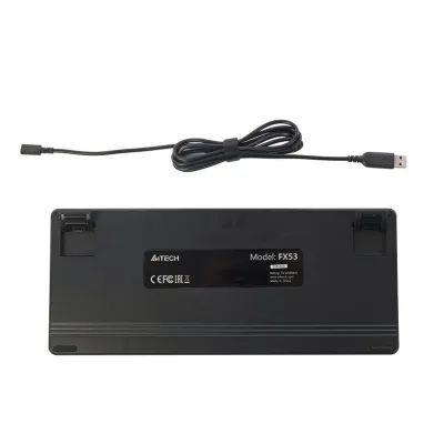 Клавіатура A4-Tech Fstyler FX53 (Black), колір чорний, USB - мініатюра 7