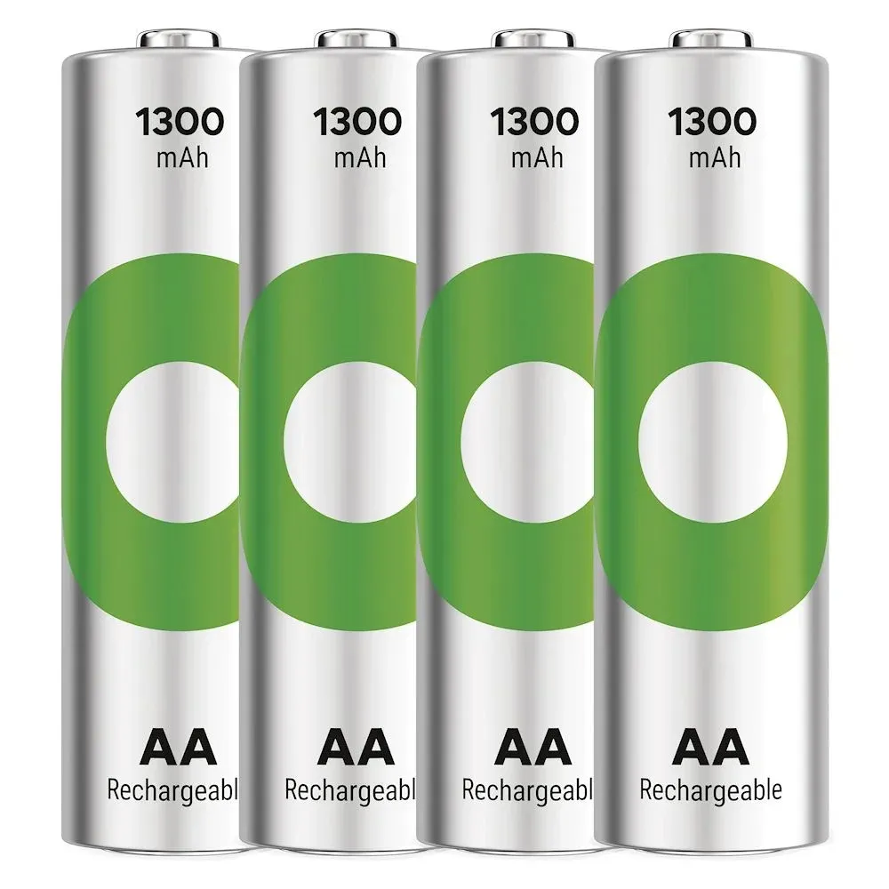 Акумулятори GP Recyko AA/HR06 NI-MH 1300 mAh BL 4 шт - мініатюра 2