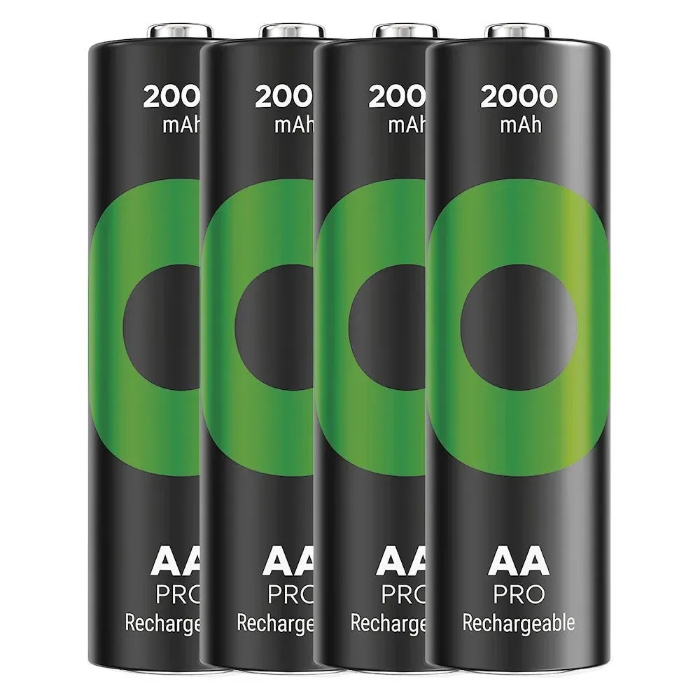 Акумулятори GP Recyko Pro AA/HR06 NI-MH 2000 mAh BL 4 шт - мініатюра 2