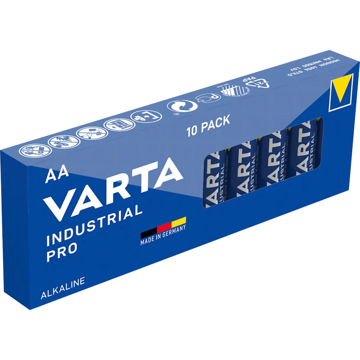 Батарейки Varta Industrial PRO 4006 AA/LR06 BL 10шт  - зображення 1