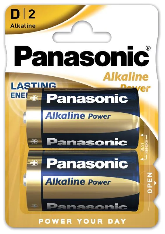Батарейка Panasonic Alkaline Power D/LR20 BL 2 шт (2955) - зображення 1