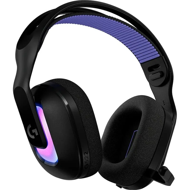 Гарнитура Logitech G522 LightSpeed Wireless Gaming Headset Black (981-001544) - мініатюра 9