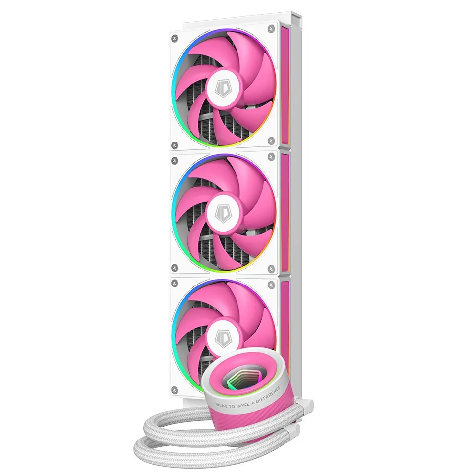 Система водяного охолодження ID-Cooling FX360 INF Pink - мініатюра 9