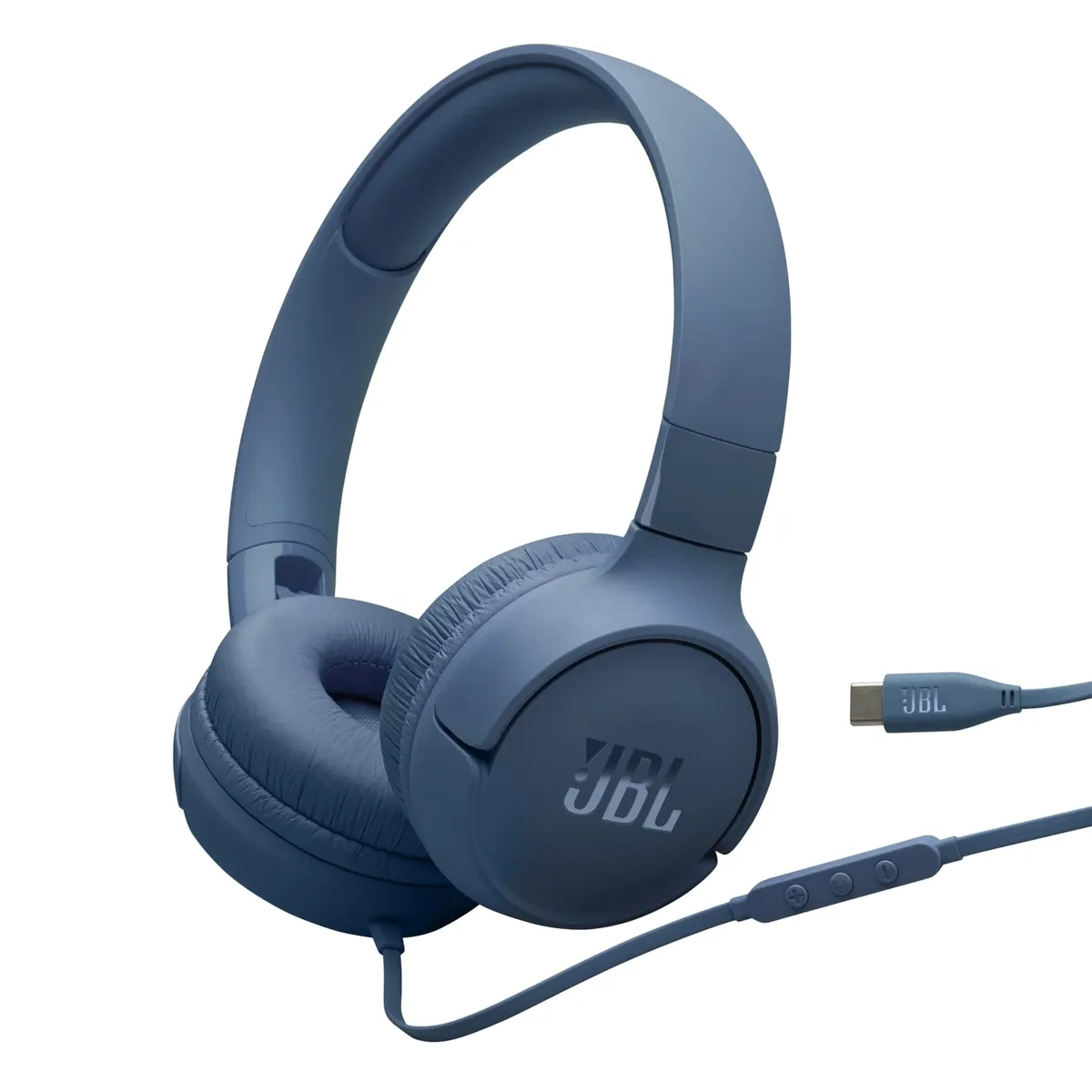 Гарнiтура JBL Tune 520C Blue (JBLT520CBLU) - мініатюра 4