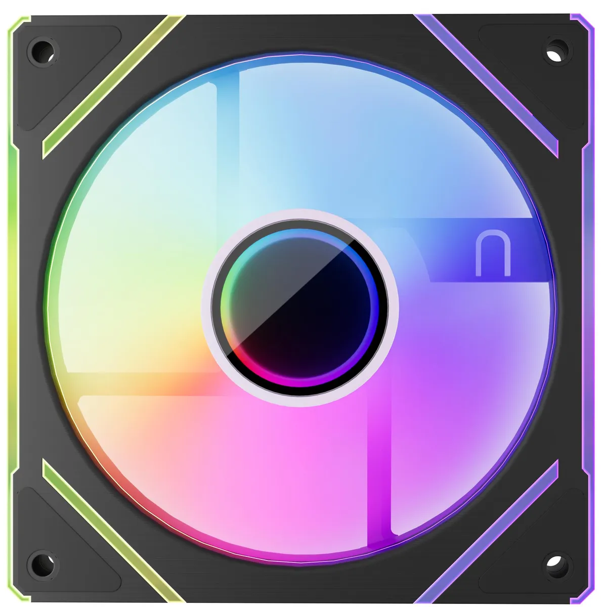 Вентилятор 1stPlayer FC7 Black (FC7-BK-1IN1) - зображення 1