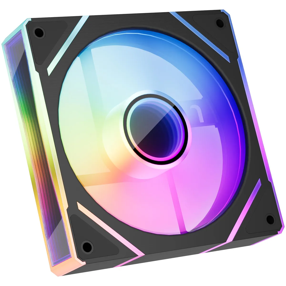 Вентилятор 1stPlayer FC7 Black (FC7-BK-1IN1) - мініатюра 2