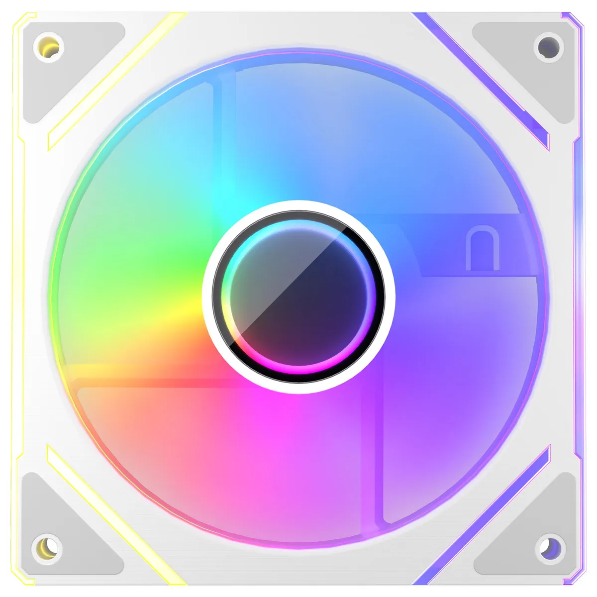 Вентилятор 1stPlayer FC7 White (FC7-WH-1IN1) - зображення 1