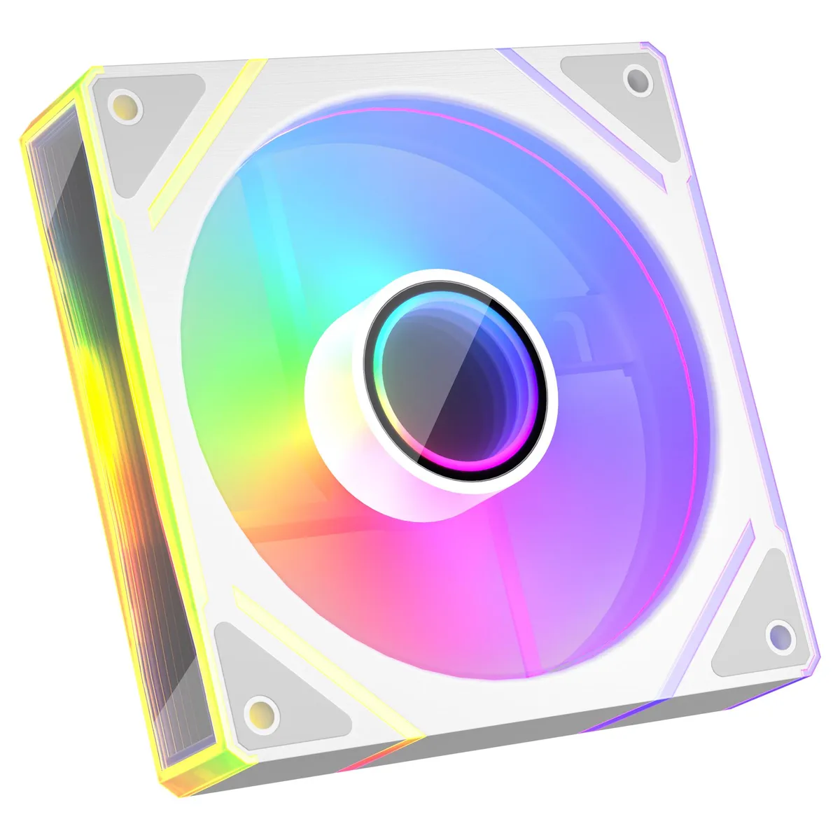 Вентилятор 1stPlayer FC7 White (FC7-WH-1IN1) - мініатюра 2