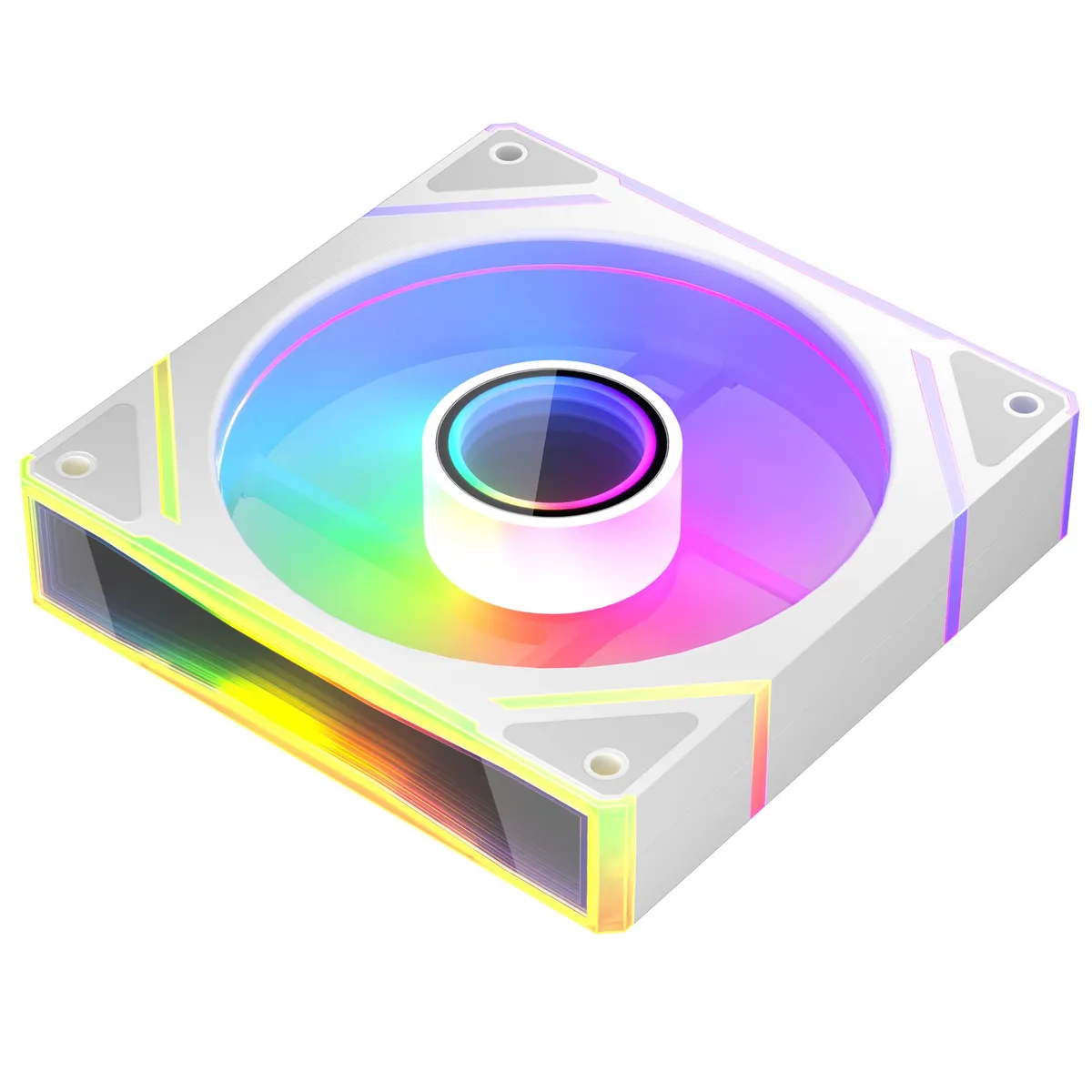 Вентилятор 1stPlayer FC7 White (FC7-WH-1IN1) - мініатюра 4