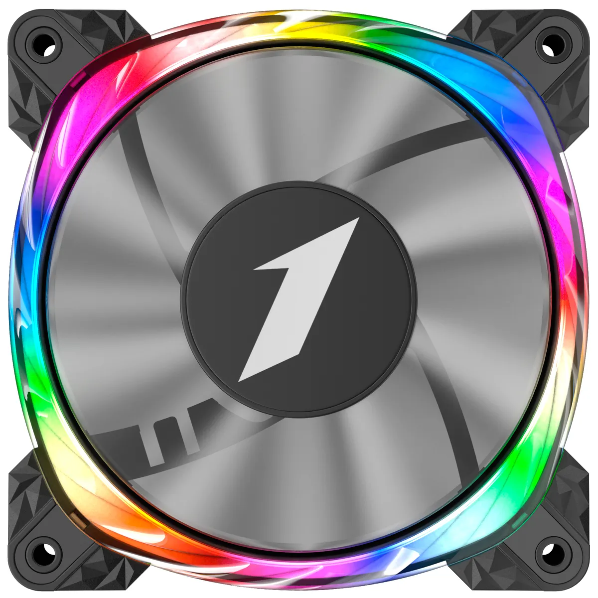 Вентилятор 1stPlayer FS7 Black (FS7-BK-1IN1) - зображення 1