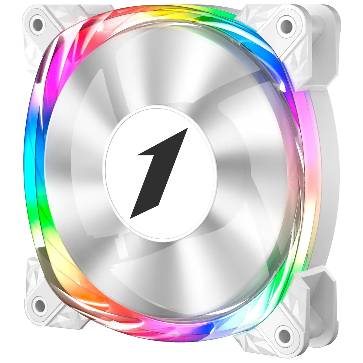 Вентилятор 1stPlayer FS7 White (FS7-WH-1IN1) - мініатюра 2