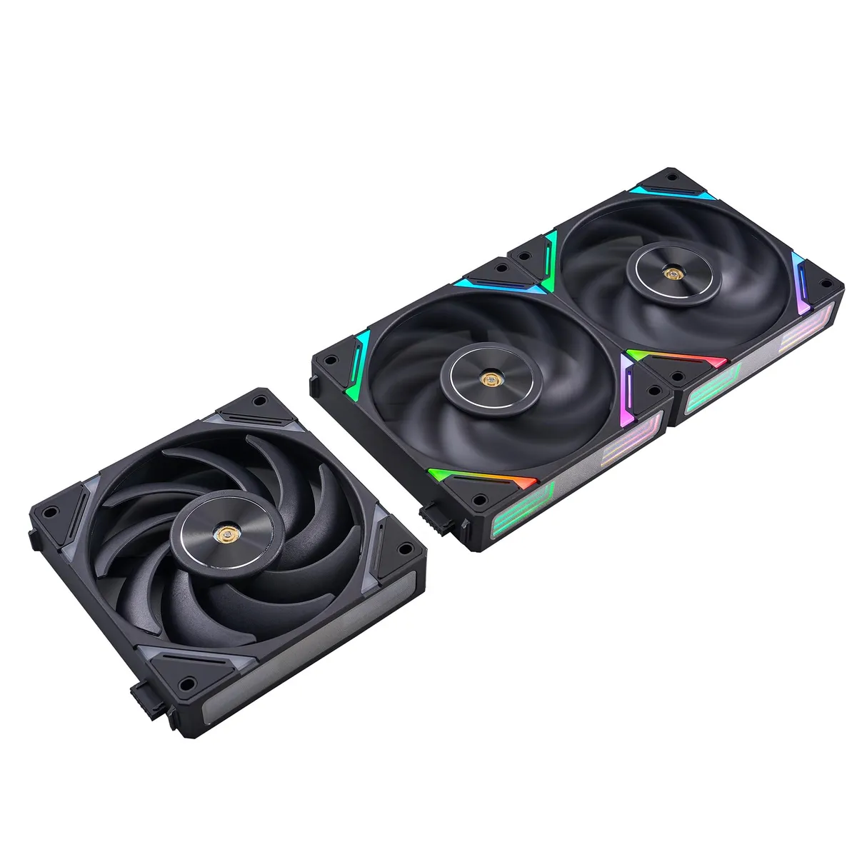 Вентилятор 1stPlayer XF7 Black (XF7-BK-1IN1) - мініатюра 6