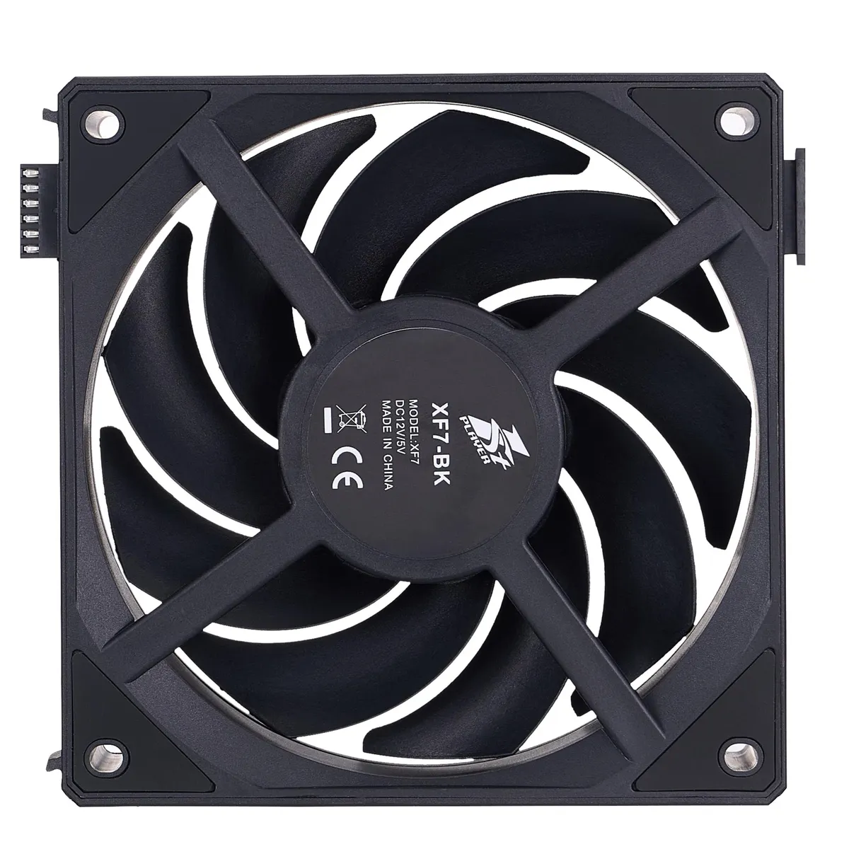 Вентилятор 1stPlayer XF7 Black (XF7-BK-1IN1) - мініатюра 9