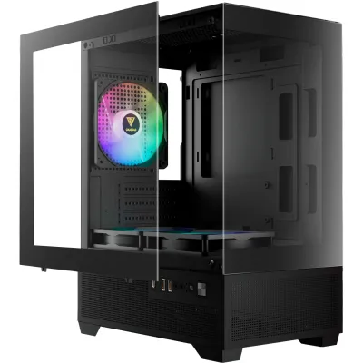 Корпус для ПК, GAMDIAS AURA GC9M ELITE ARGB PC Case - мініатюра 6