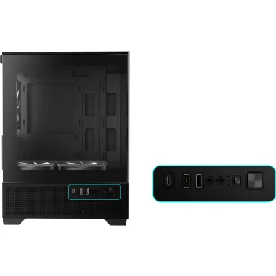 Корпус для ПК, GAMDIAS AURA GC9M ELITE ARGB PC Case - мініатюра 8