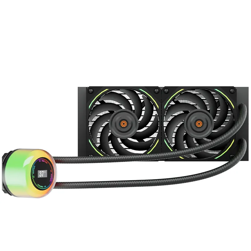 Система водяного охолодження 1stPlayer CC-240 Black - зображення 1