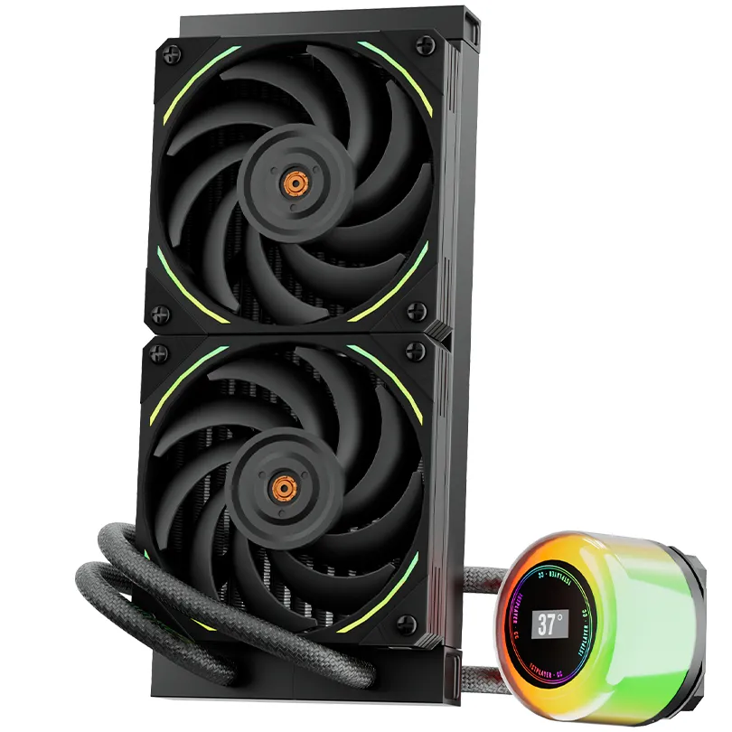 Система водяного охолодження 1stPlayer CC-240 Black - мініатюра 2